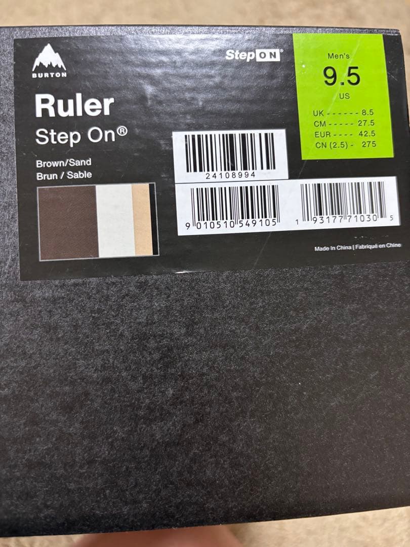 スノーボード ステップオン ビンディング ブーツ セット売り 外箱付