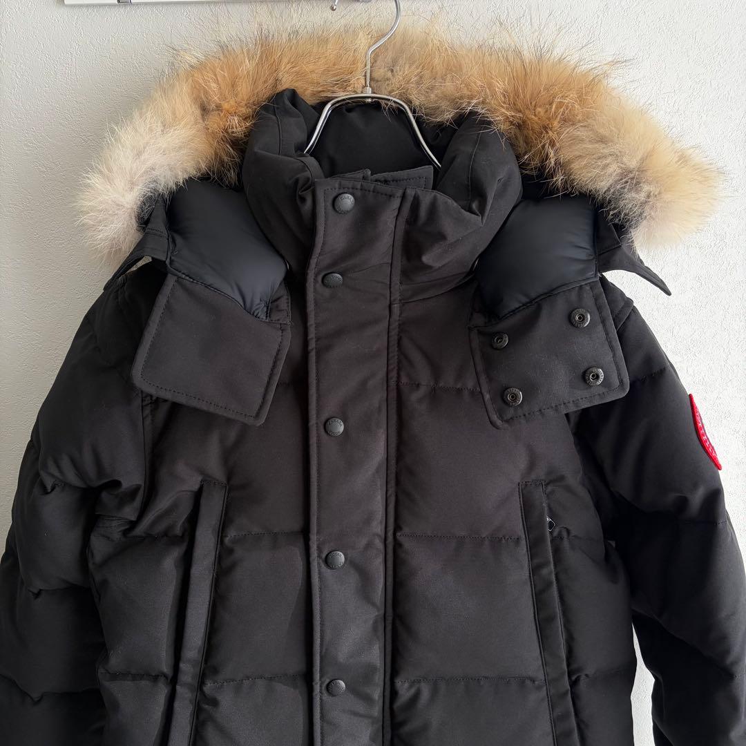 【未使用級✨最終モデル】カナダグース　ウィンダムパーカ　3way 黒　サザビー