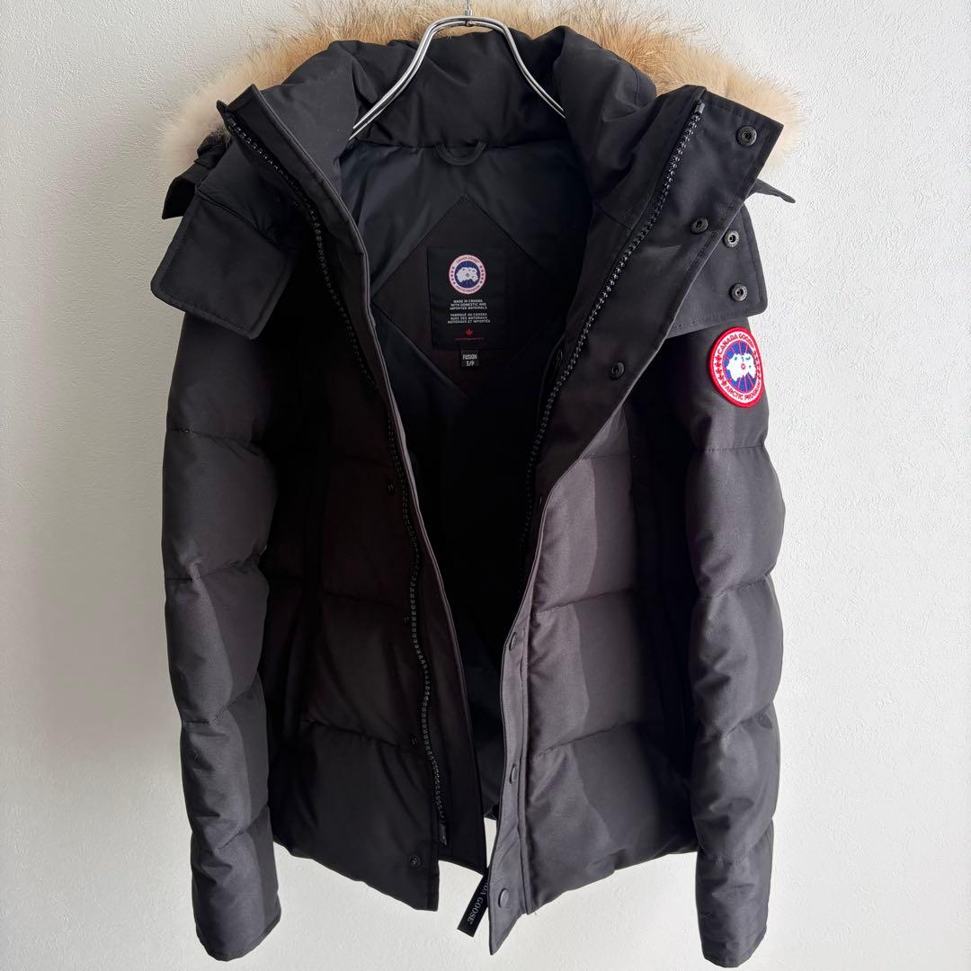【未使用級✨最終モデル】カナダグース　ウィンダムパーカ　3way 黒　サザビー