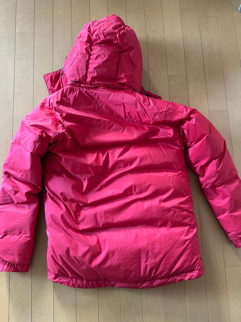 コ*メ様 ナンガ　オーロラダウン　Sサイズ　赤　日本製