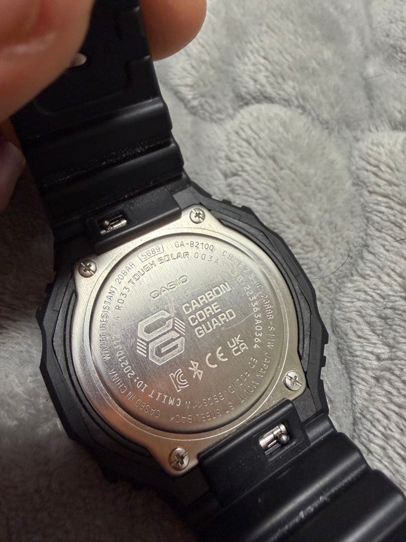 売り切り CASIO Gショック GA-B2100 ブラック ソーラー ほぼ新品