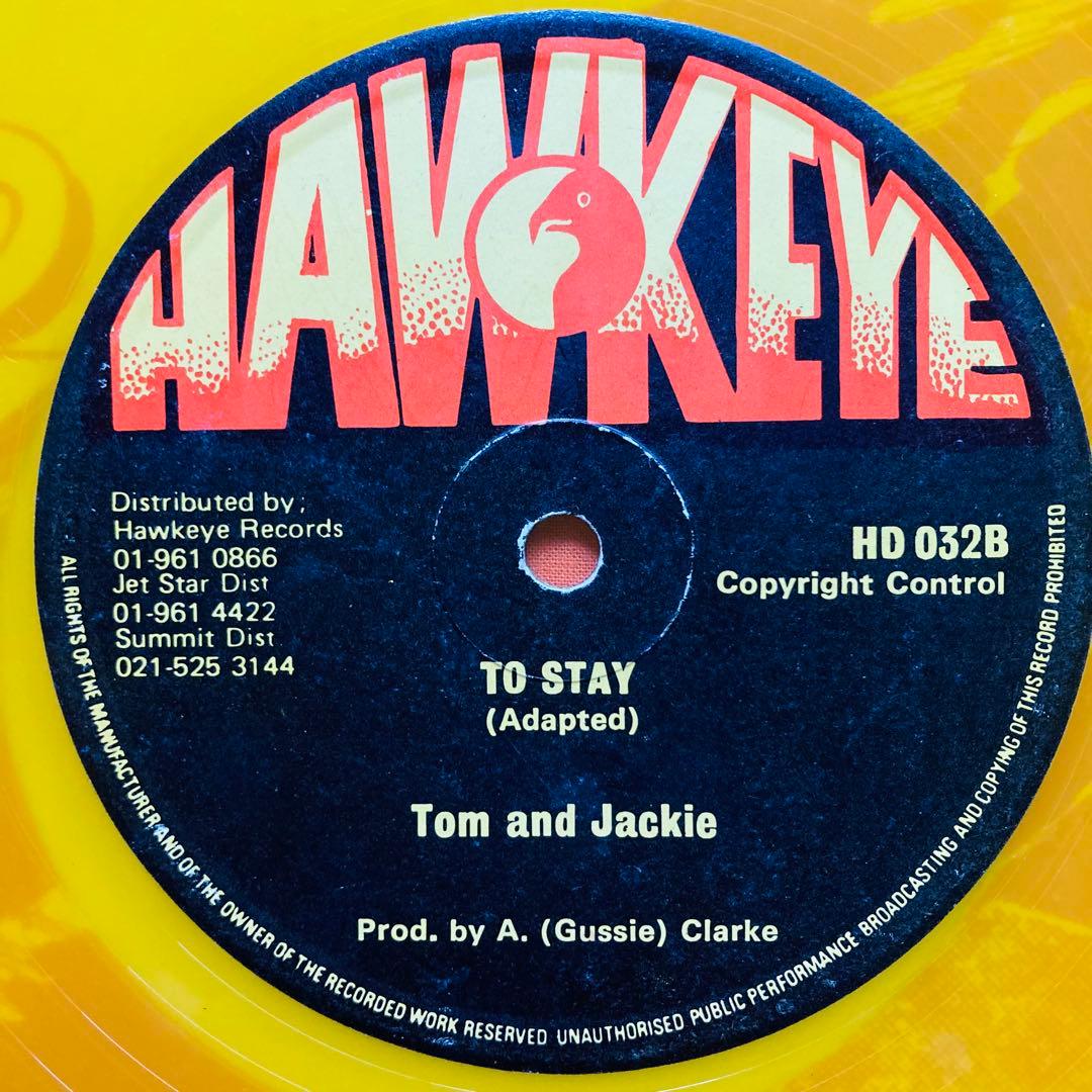 12” TOM AND JACKIE - I DON’T WANT TO GO