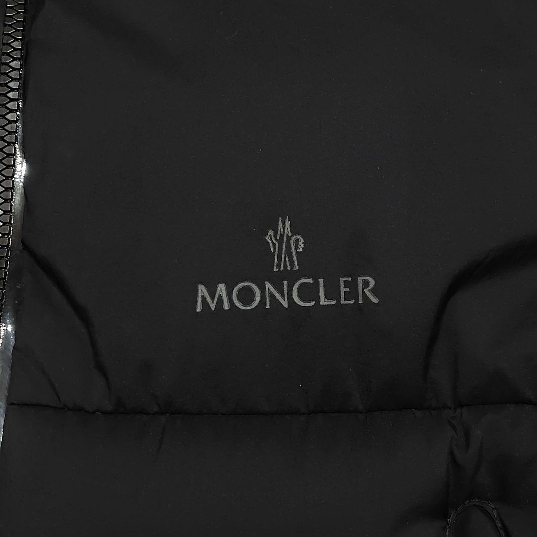 モンクレール Koror ダウンベスト メンズ マットブラック サイズ1