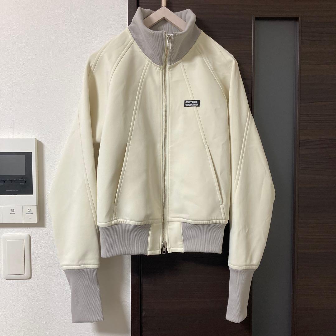 ジャケット・アウター foufou track candy high neck jacket