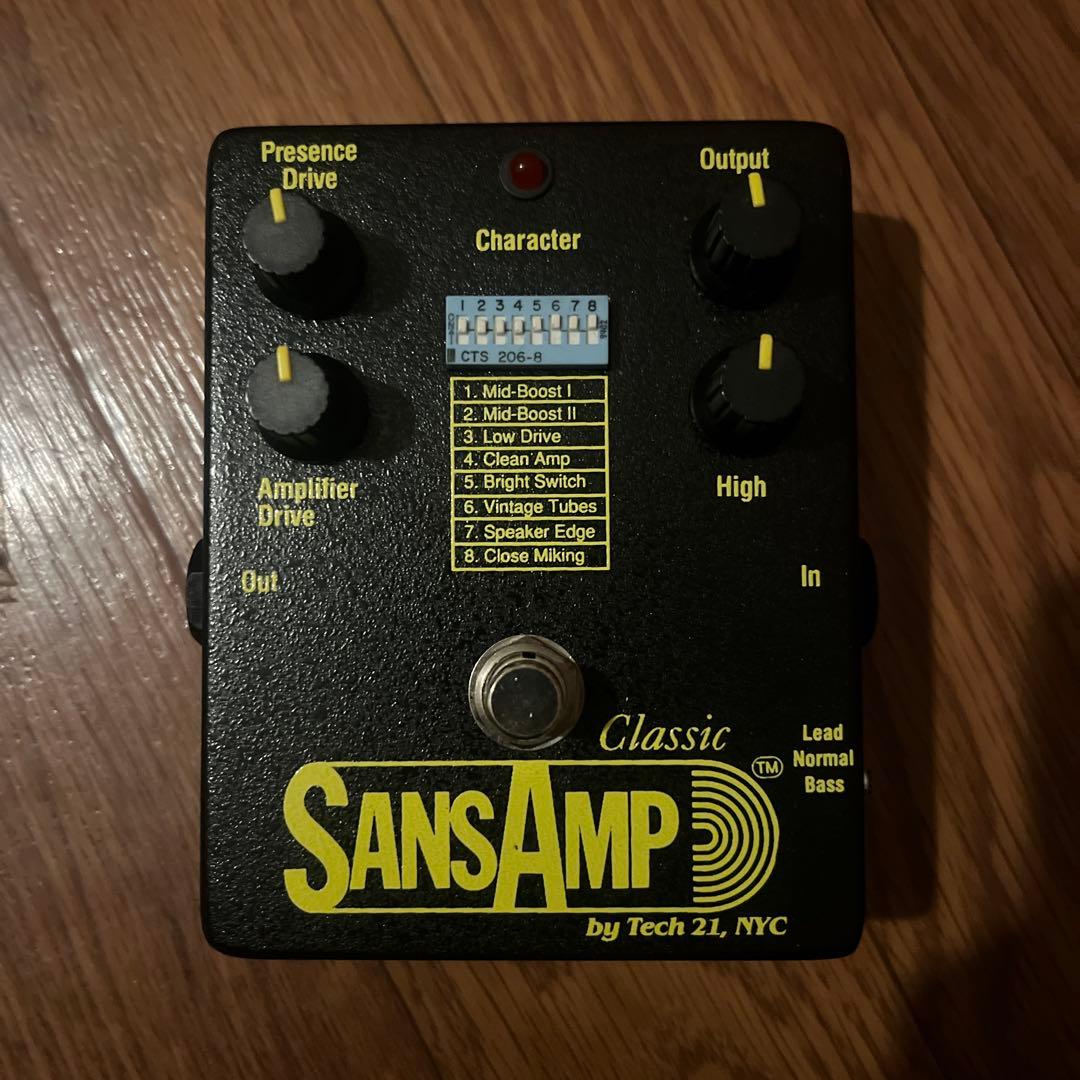 Tech 21 SansAmp Classic ギターエフェクター