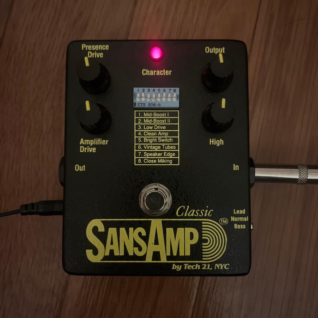 Tech 21 SansAmp Classic ギターエフェクター