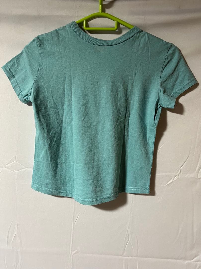 レア！ヴィンテージTシャツ Tiffany & Co. 水色 クロップドTシャツ