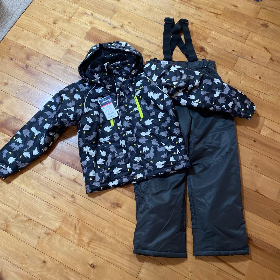 SPALDING スキーウェア 上下セット 子ども用　スポルディング
