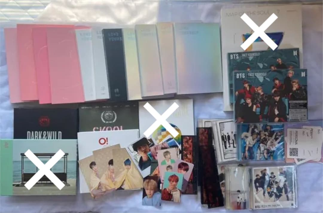 BTS CD トレカ まとめ売り