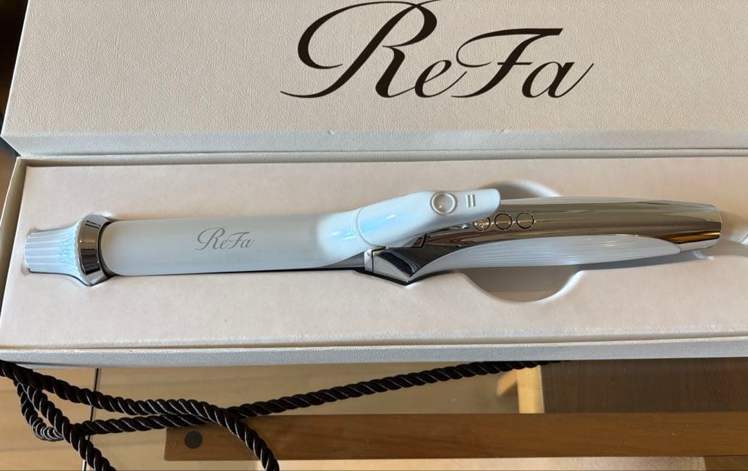 ReFa カールアイロン プロ 26mm ホワイト 箱付き