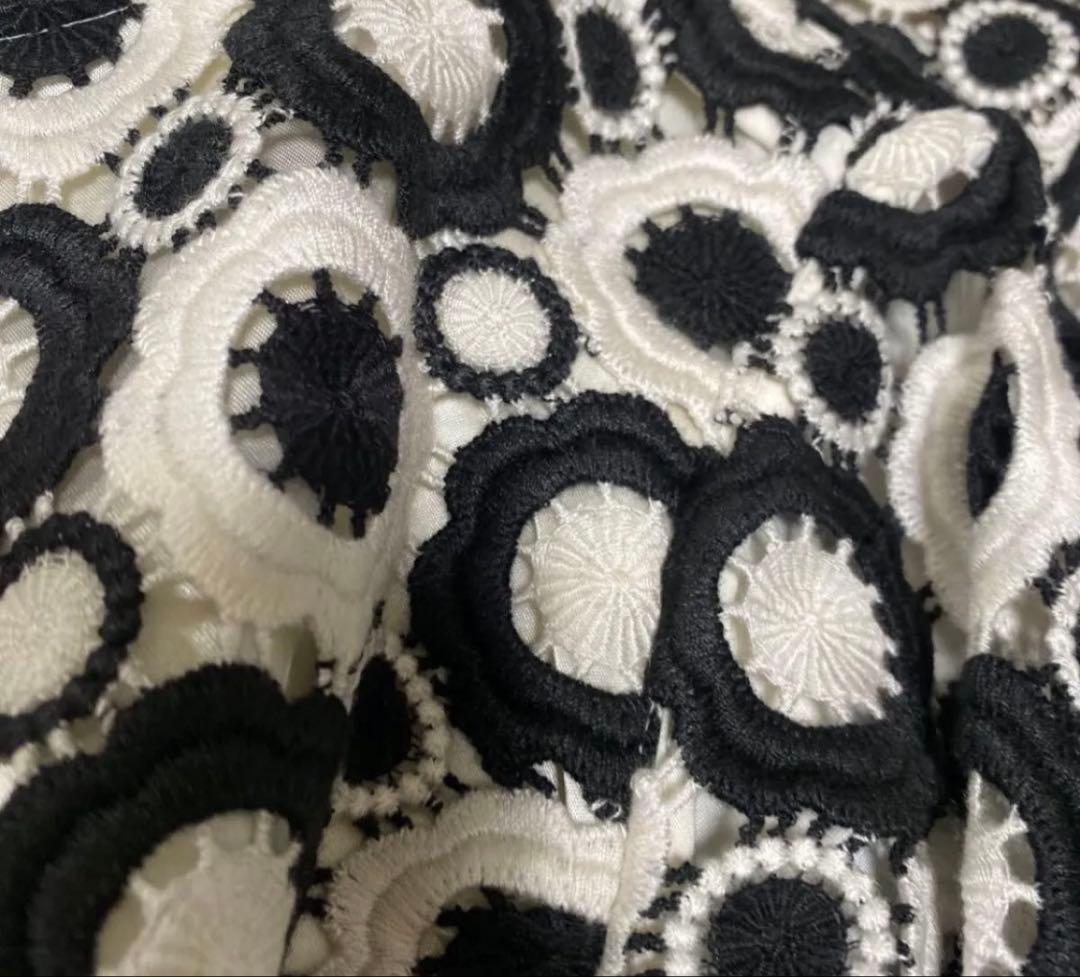 大きいサイズ新品Do CLASSE/刺繍レースロングワンピース13