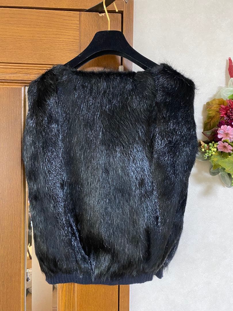 アルビさま専用　LOEWE リアルファーベスト