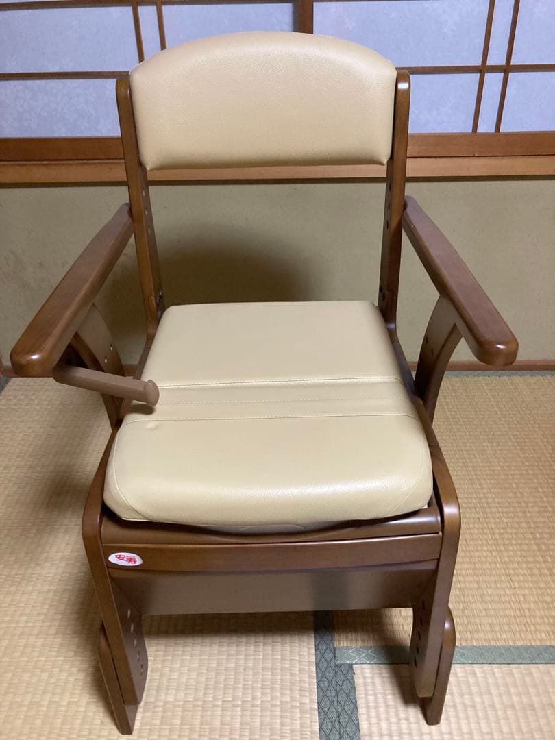 【美品】安寿 家具調トイレ コンパクト