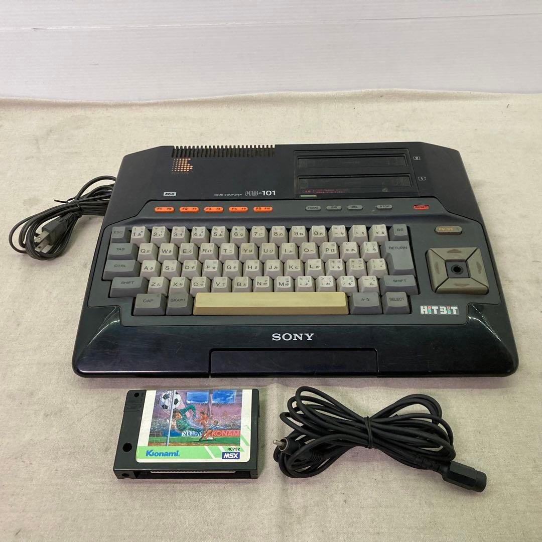 レトロ／動作確認済 SONY HIT BIT MSXパソコン HB-101