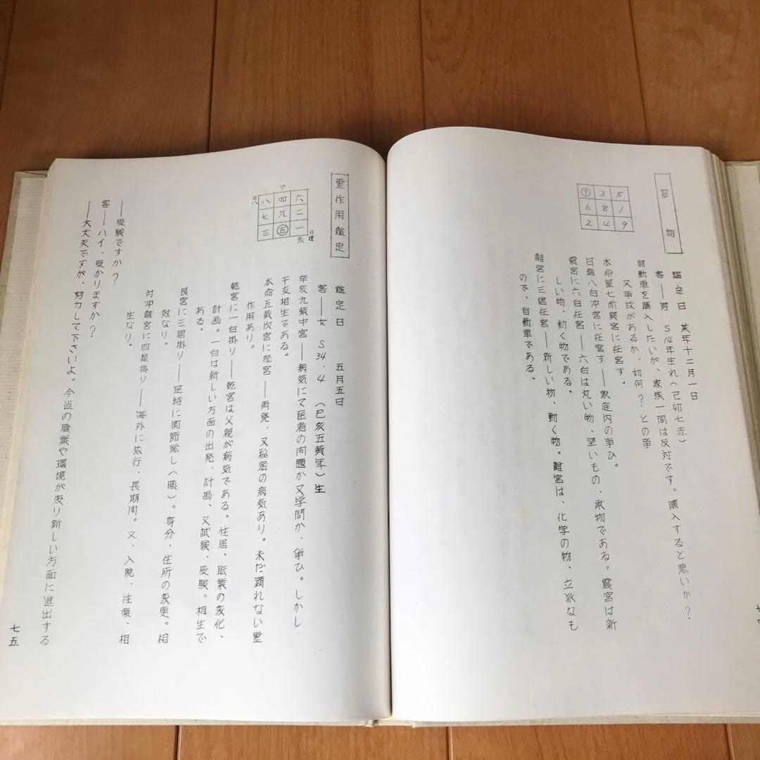 秘伝　九星日盤定要法実占例集　初