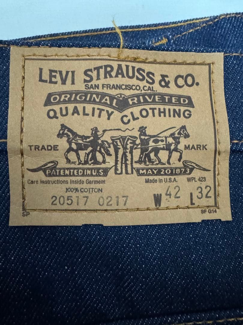 80s USA製 Levi’s 517-0217 デッドストック W42 L32