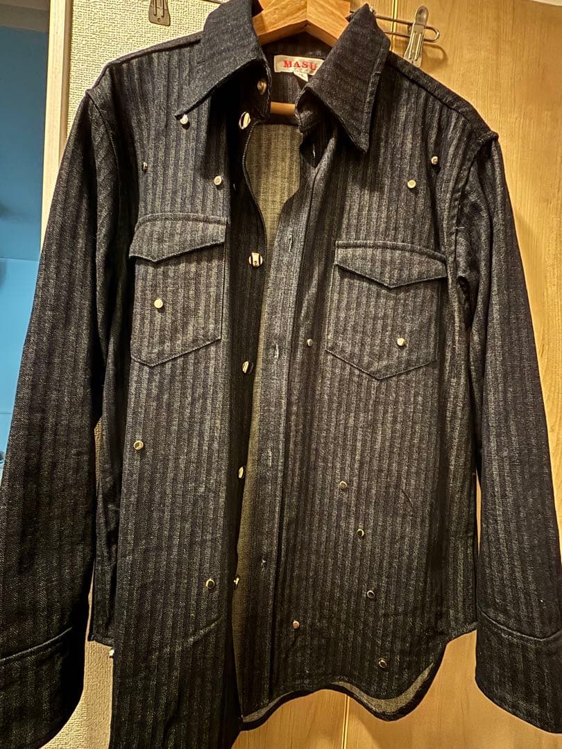 古*記様 MASU デニムジャケット ダークグレー 46