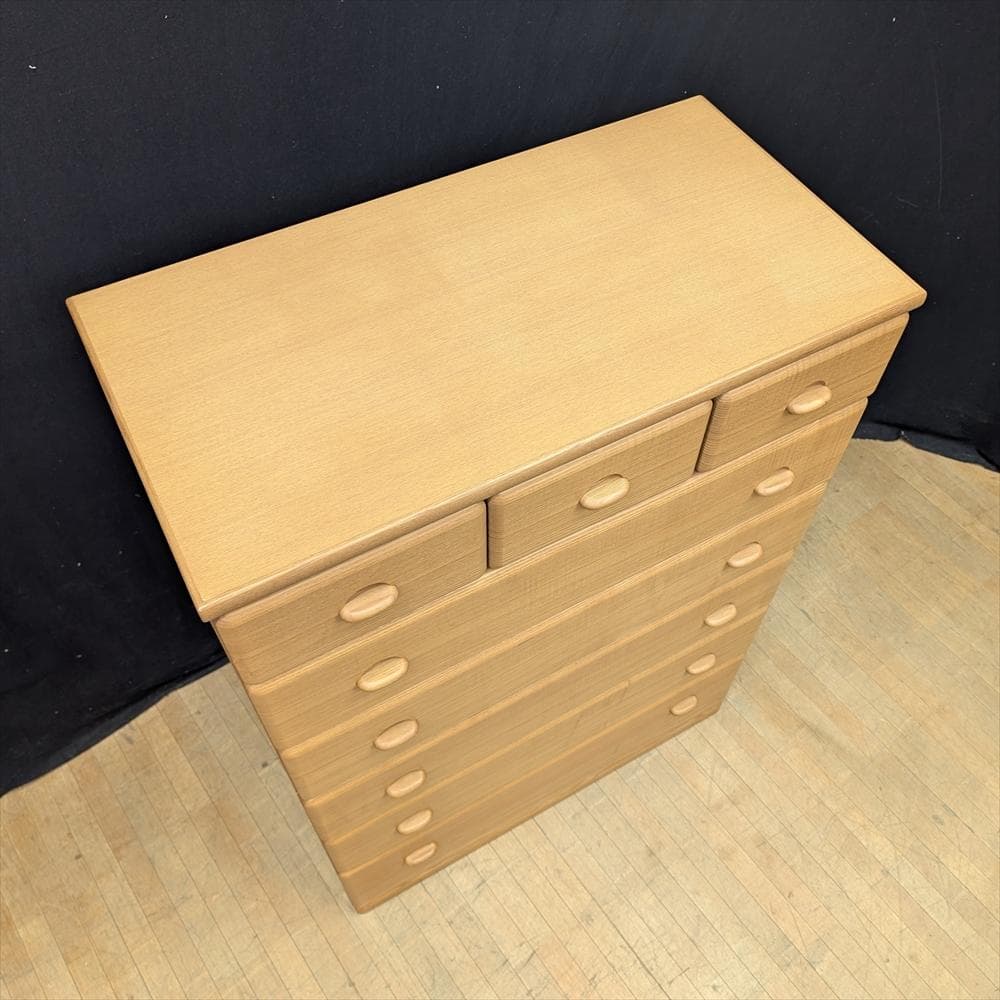 起立木工　キリツ　天然木　整理タンス　箪笥　タンス　たんす　チェスト　引き出し