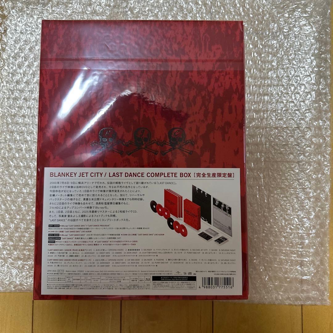 邦楽 BLANKEY JET CITY LAST DANCE COMPLETE BOX