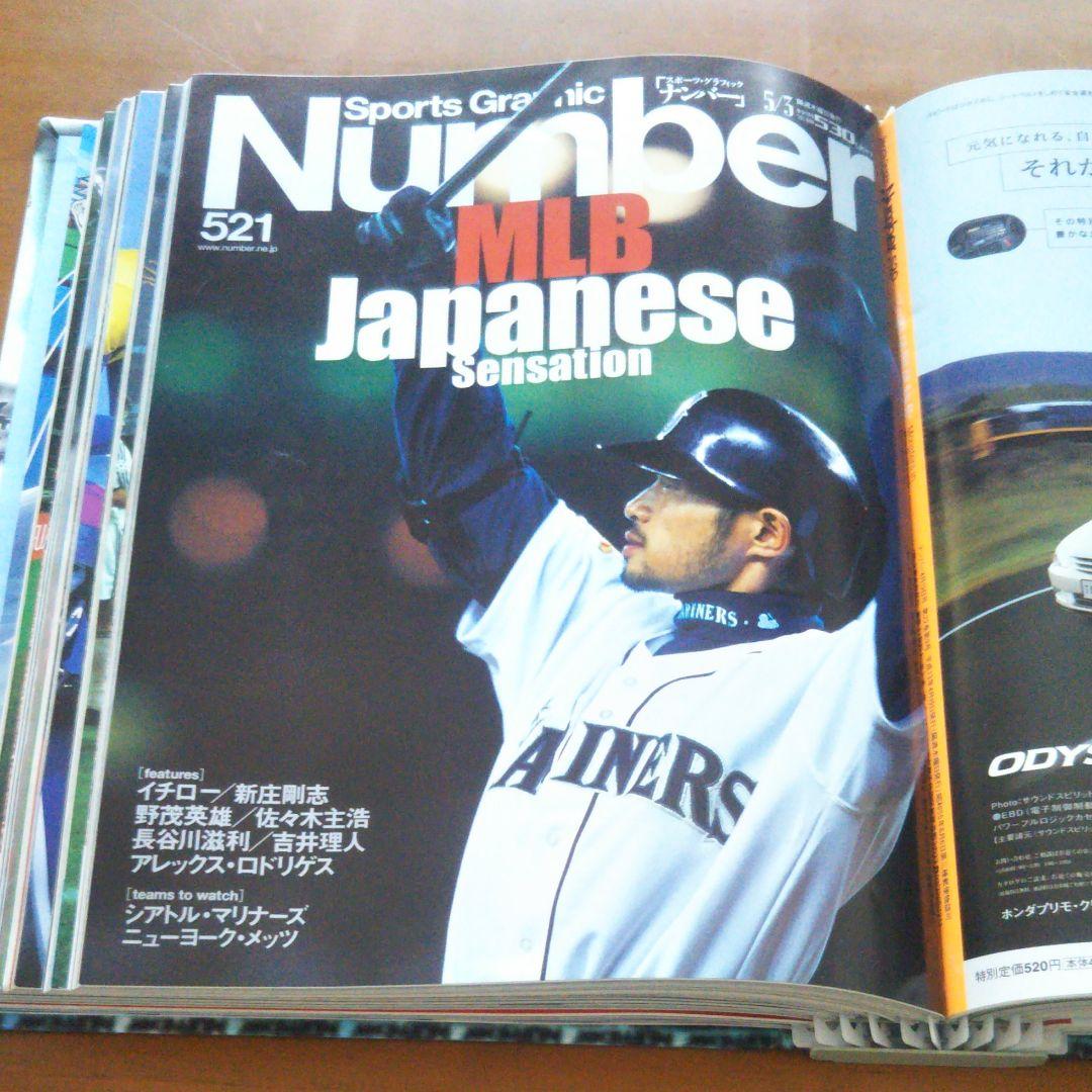 Sports Graphic Number 515号〜526号+ファイルつき