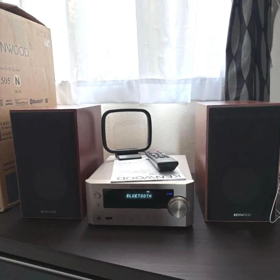【美品】ケンウッド Kシリーズ K-505-N CD Bluetooth対応