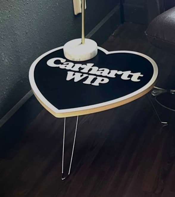 carhartt wip heart folding table テーブル