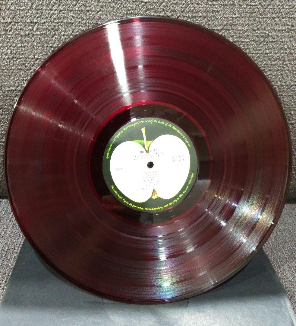 ビートルズ　LPレコード　ホワイトアルバム　2枚組　AP-8570〜71　帯付き