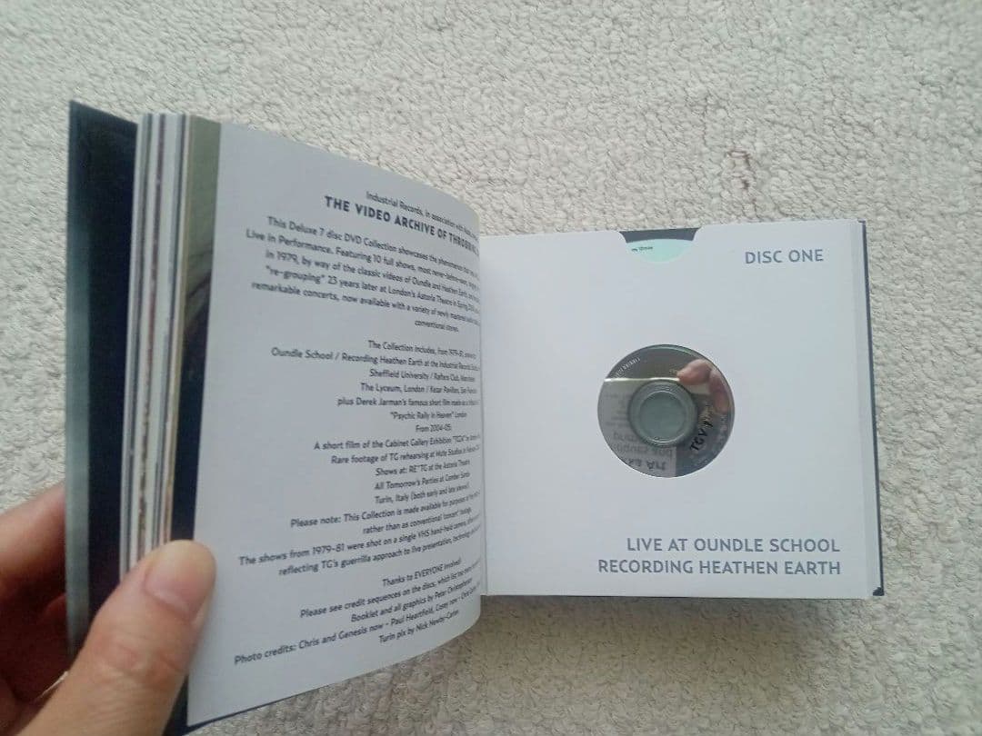 限定ナンバー付き! DVDセット THROBBING GRISTLE TGV