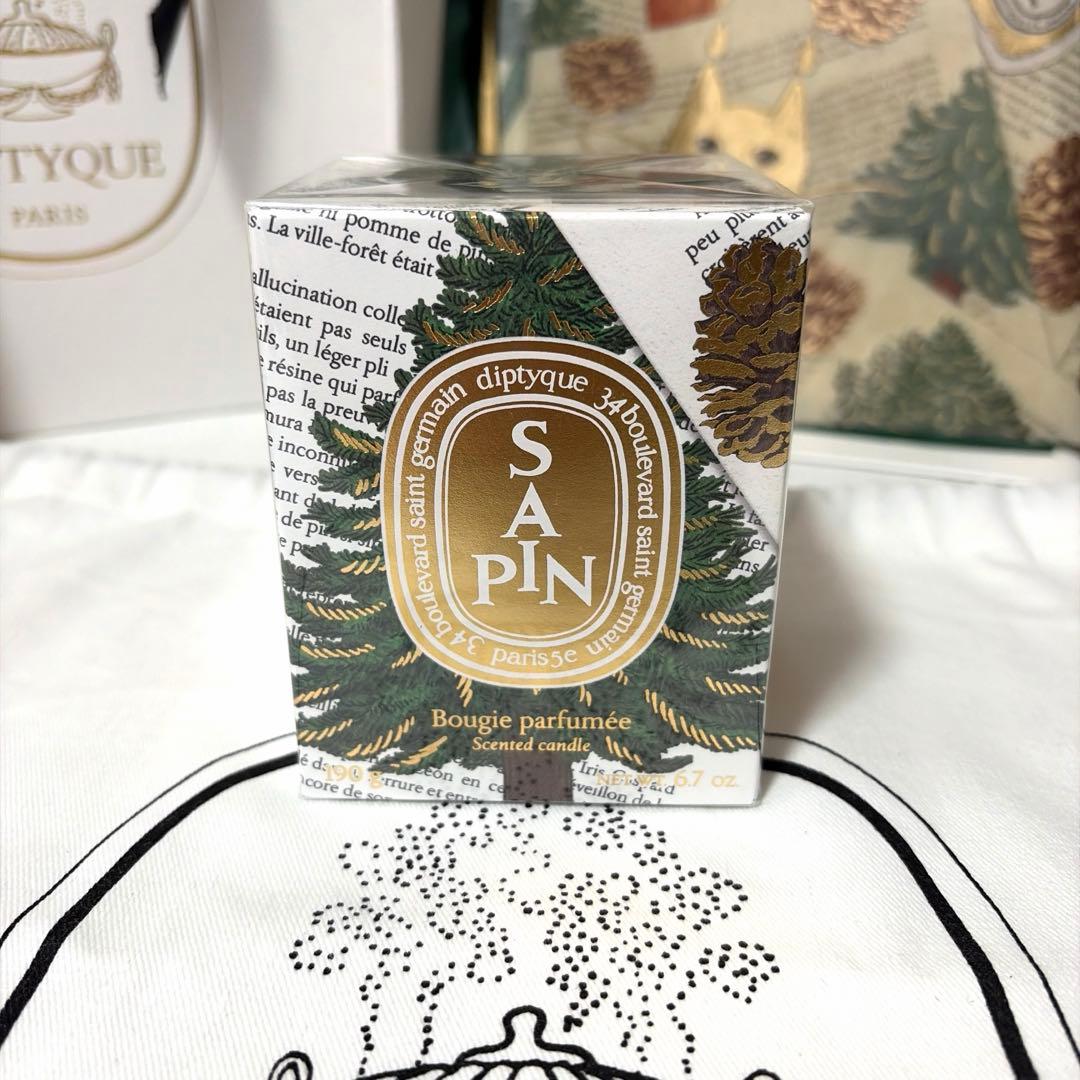 限定 DIPTYQUE 2025年ホリデーコレクション キャンドル190ｇのみ