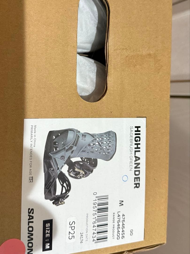 SALOMON HIGHLANDER Mサイズ ビンディング24-25