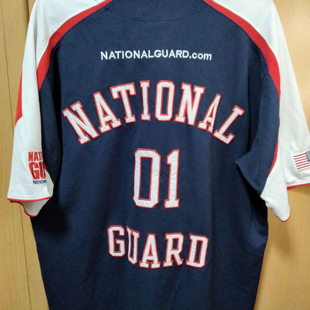 ナショナルガード　ベースボールシャツ　Lサイズ