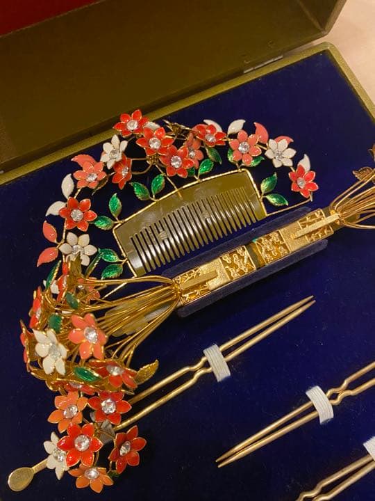 花嫁かんざし　着物用かんざし　外箱付き