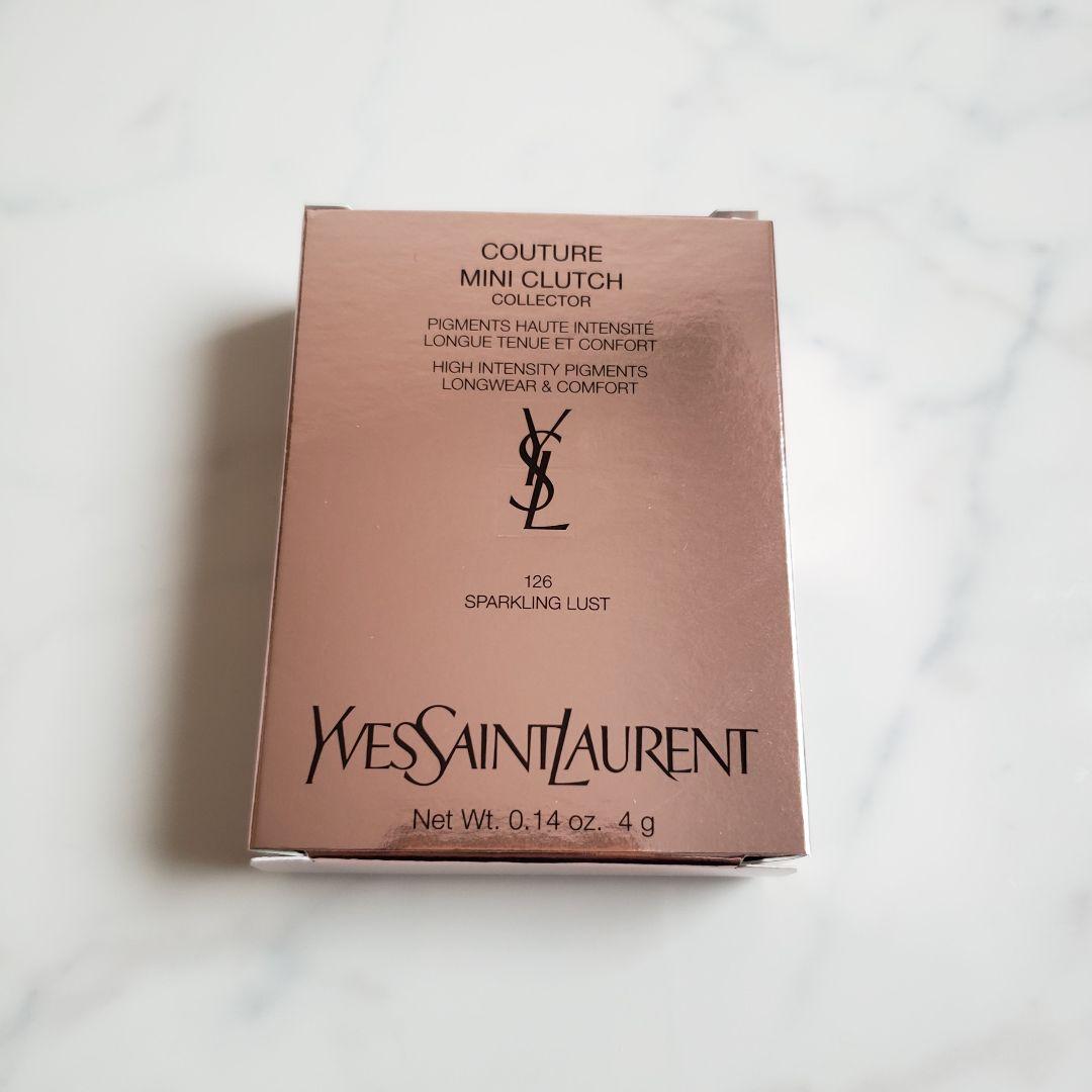 [新品] イヴサンローラン 限定 クチュールミニクラッチ 126