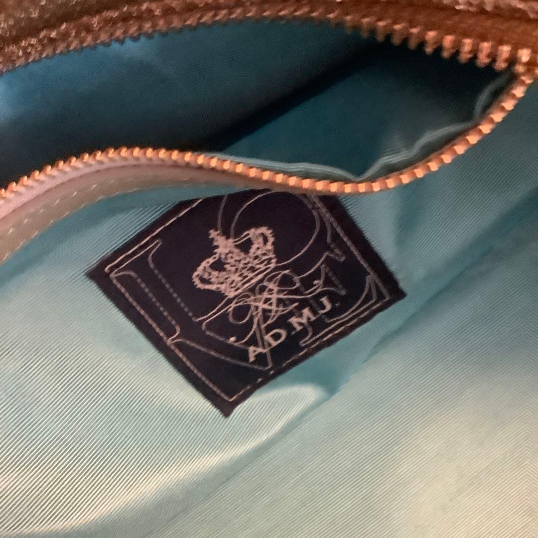 A.D.M.J レザー　ショルダーバッグ