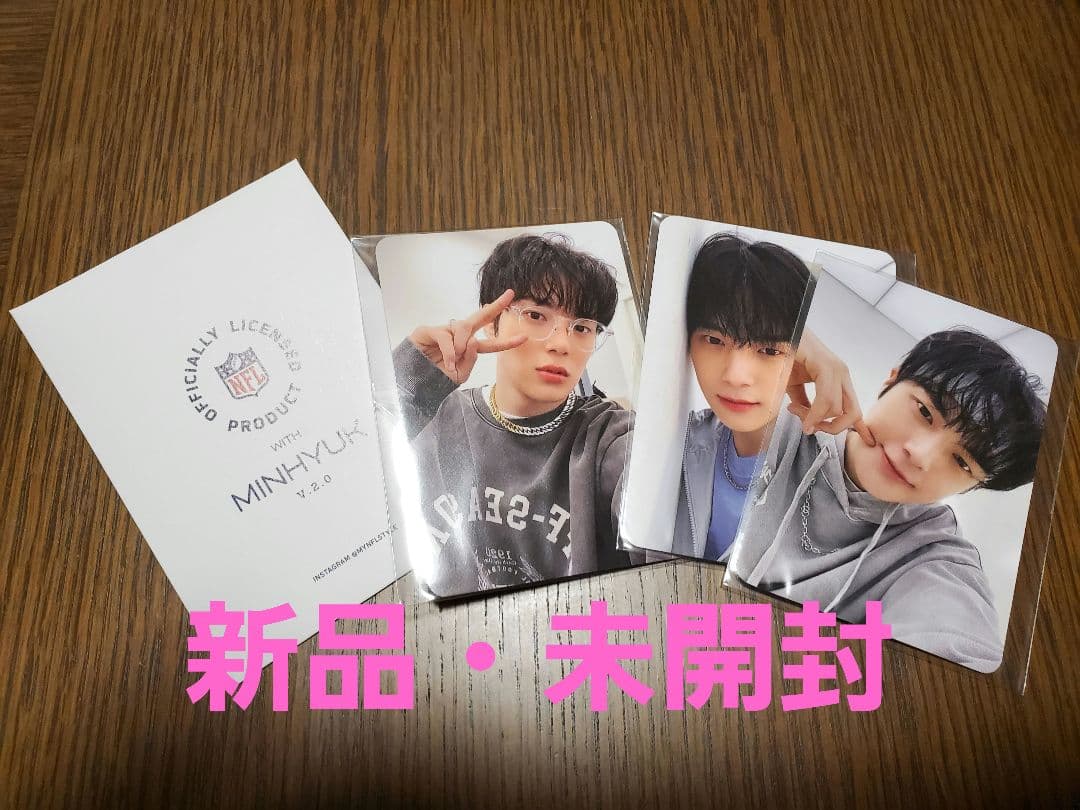 K-POP・アジア MONSTAX MINHYUK NFL SELFIE PHOTOCARD SET