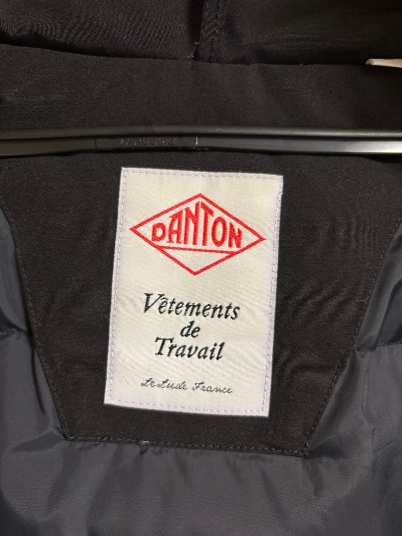DANTON ダントン ファーフード付き　ダウンジャケットDT-A0029LAS