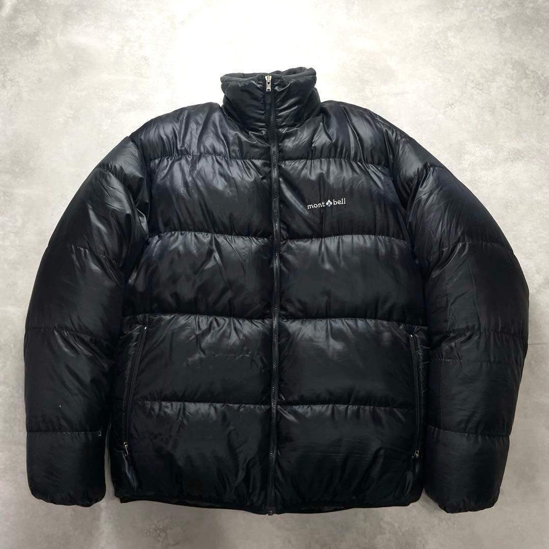 希少XL✨モンベル ライトアルパインダウンジャケット 黒ブラック 800FP