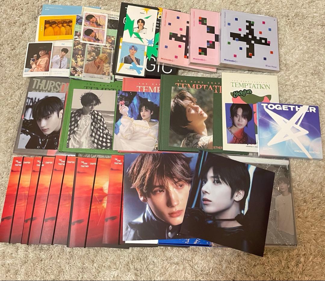 txt アルバム CD シーグリ まとめ売り セット 40点 トレカセット