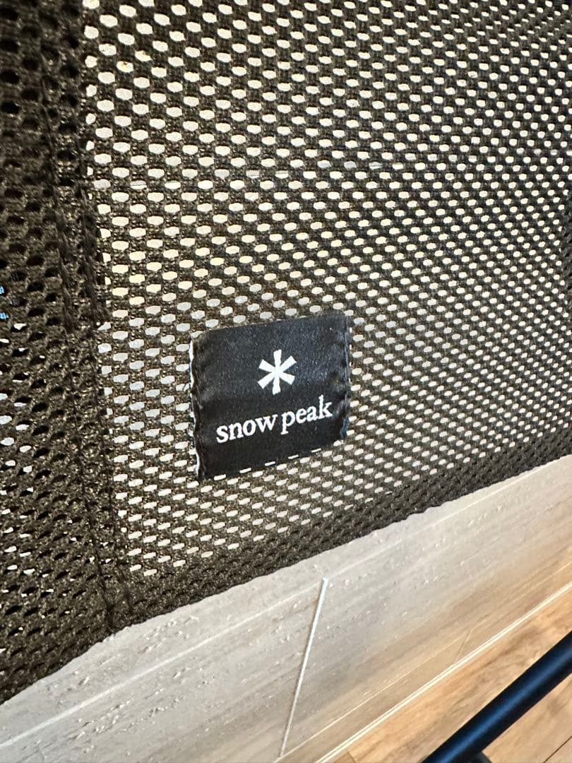 a*r様 スノーピーク　メッシュFDチェア ブラック