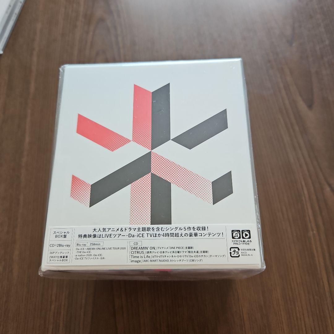 Da-iCE SiX【初回生産限定スペシャルBOX Blu-ray盤】