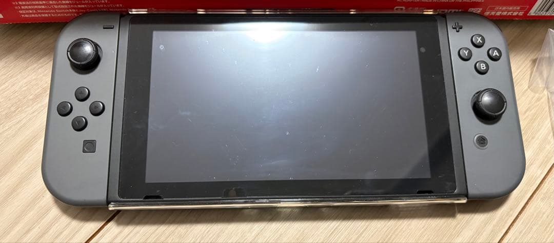 Nintendo Switch グレー 本体 箱・付属品あり