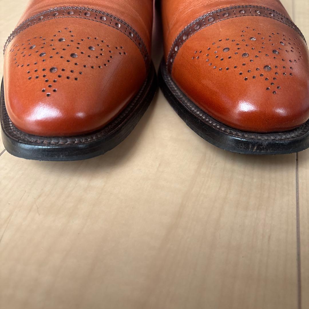 【美品】スコッチグレイン　インペリアルⅢ　ブラウン　25cm