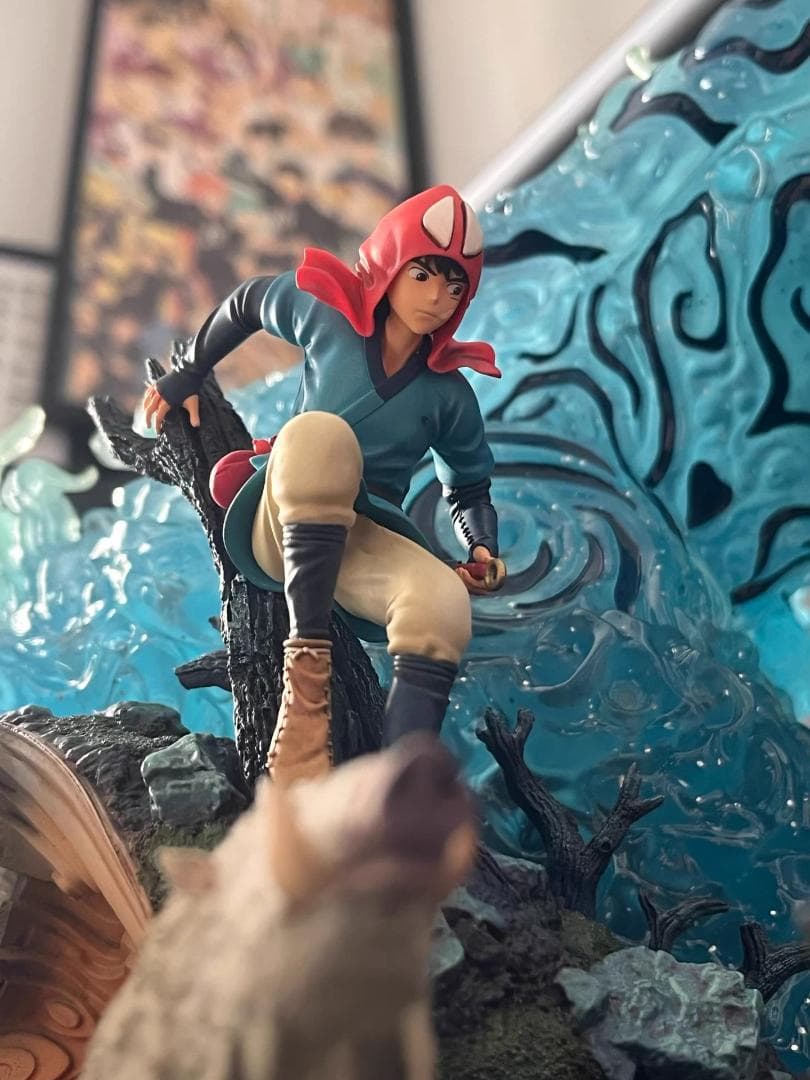 宮崎駿 もののけ姫 千手扉間 樹脂 彫刻 フィギュア