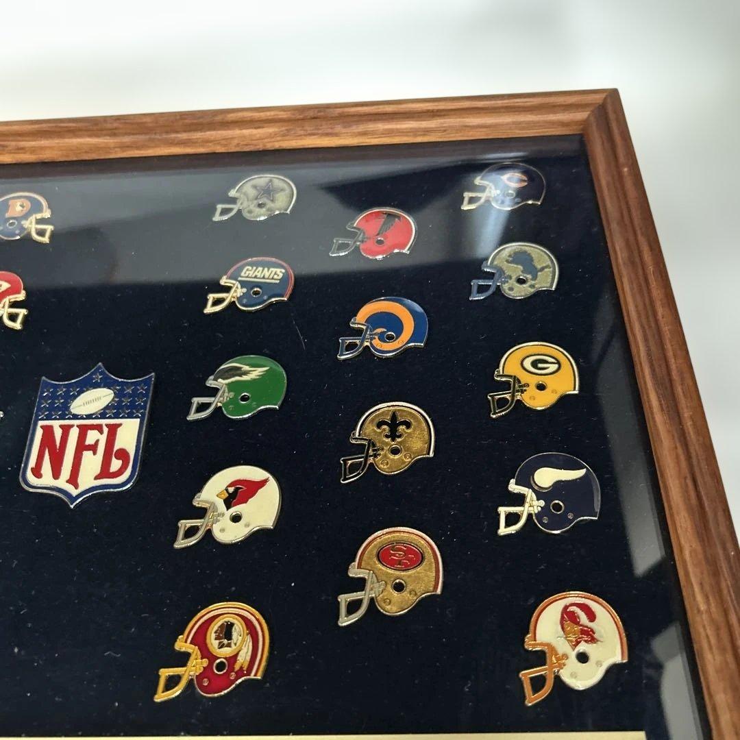 う*ー様 NFLチームヘルメットピンバッジコレクション1984/1985s