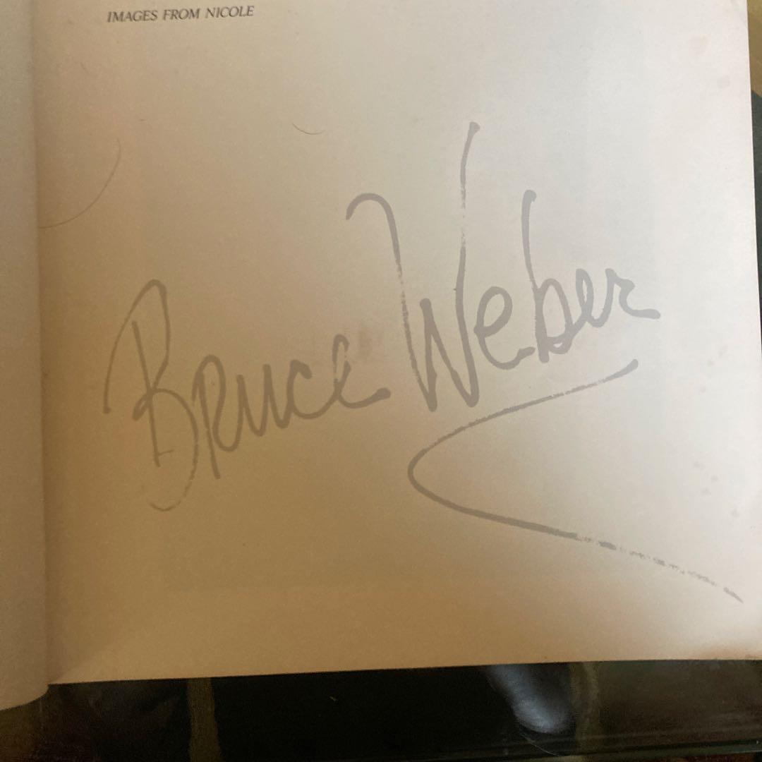 MEN & WOMEN Bruce Weber サイン入り