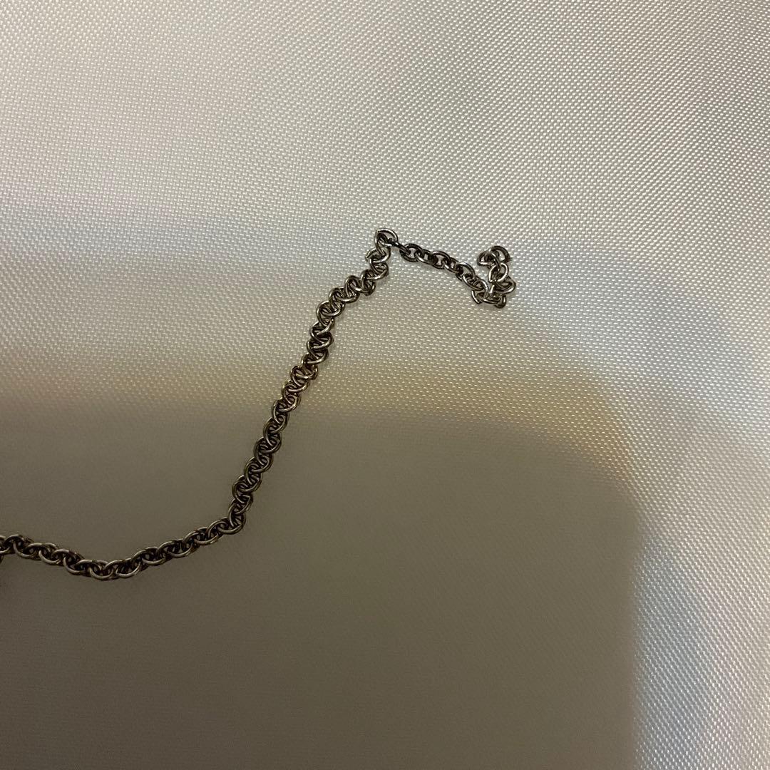 ティファニートリプルリボン、ネックレス、訳あり