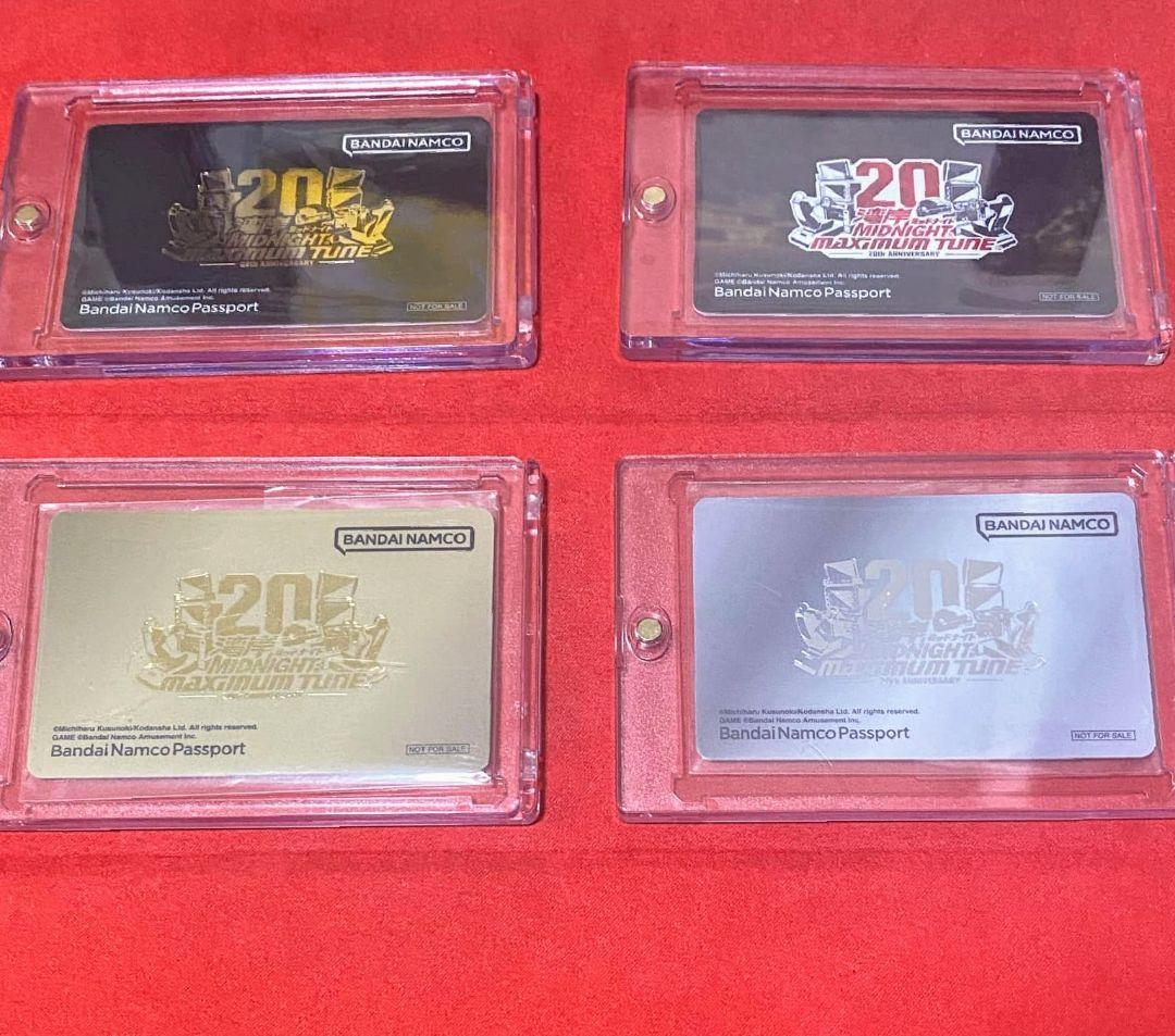 湾岸ミッドナイト　20周年記念プレイキャンペーン　バナパスポート　3種類セット