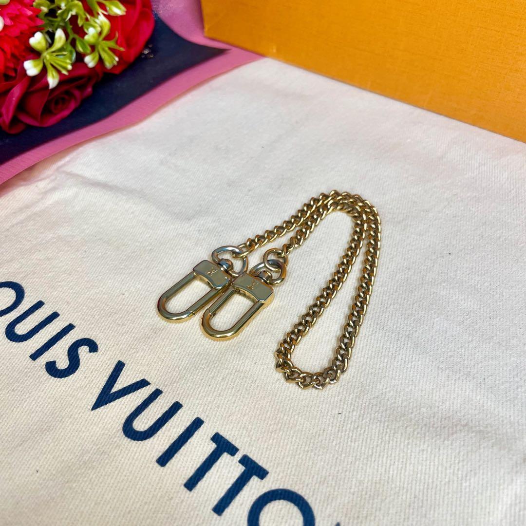 ✨超美品✨️ ゴールドチェーン 希少 ルイ ヴィトン ウォレットチェーン 人気