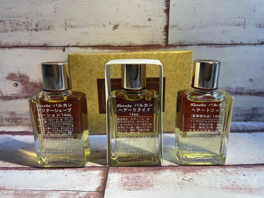 【旅行好きの方に！】カネボウ バルカンチャームサイズ 3品セット× 6箱