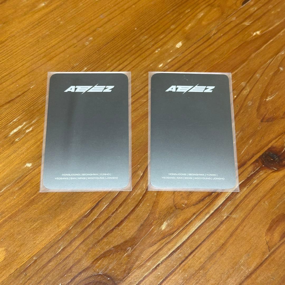 ATEEZ サノク　トレカ　ウヨン　ヨサン